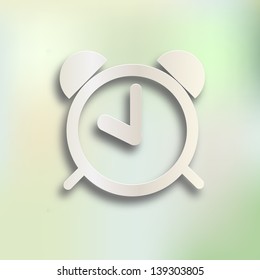 Clock icon background, you can easy editable