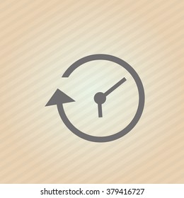 Clock icon design 