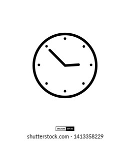 clock icon, design inspiration vector template for web design or mobile app