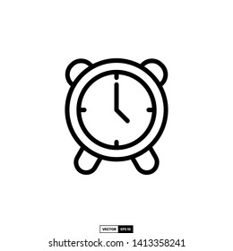 clock icon, design inspiration vector template for web design or mobile app