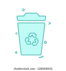 Clock icon design vector