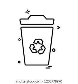 Clock icon design vector