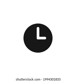 Diseño de iconos de reloj. Ilustración vectorial para diseño gráfico, Web, UI, aplicación.