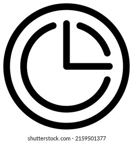 Diseño de iconos de reloj, ilustración vectorial, mejor utilizado para presentaciones o aplicaciones web