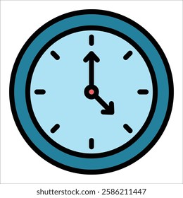 Clock Icon Element For Design