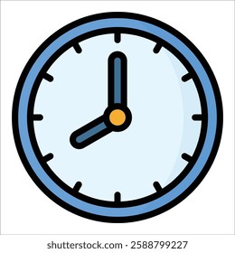 Clock Icon Element For Design