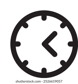 Icono de reloj eps sin archivo de Vector bg