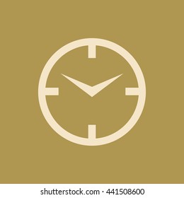 Clock Icon. Eps-10.