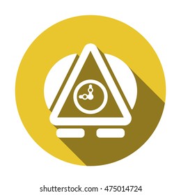 Clock Icon . Flat design.