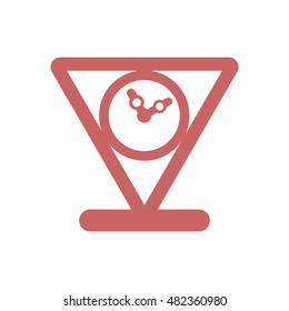 Clock Icon . Flat design.