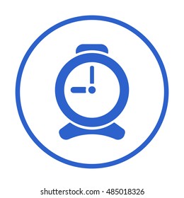 Clock Icon . Flat design.