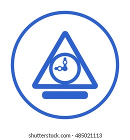 Clock Icon . Flat design.