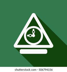 Clock Icon . Flat design.