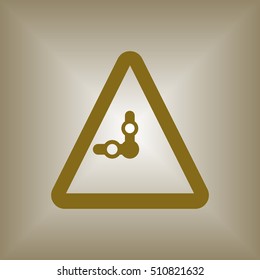 Clock Icon . Flat design.