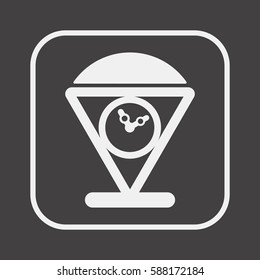 Clock Icon . Flat design.