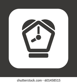 Clock Icon . Flat design.