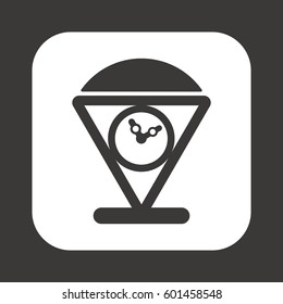 Clock Icon . Flat design.