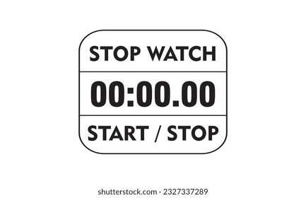 Icono de reloj en estilo plano, temporizador en fondo de color. Elemento de diseño del vector
