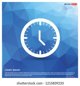 Clock Icon - Free vector icon