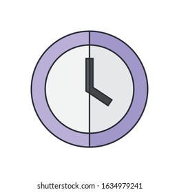 Clock Icon for Graphic Design Projects