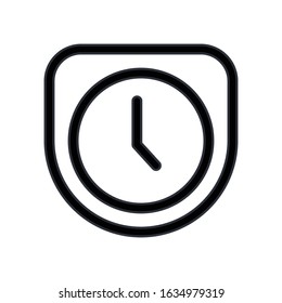 Clock Icon for Graphic Design Projects
