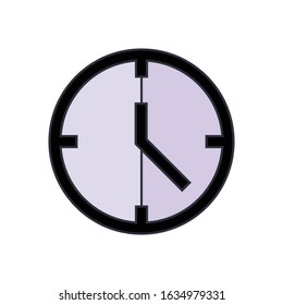 Clock Icon for Graphic Design Projects