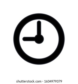 Clock Icon for Graphic Design Projects