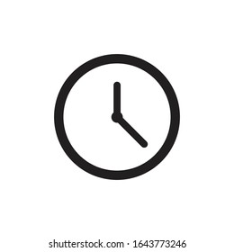 Clock Icon for Graphic Design Projects