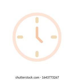Icono de reloj para proyectos de diseño gráfico