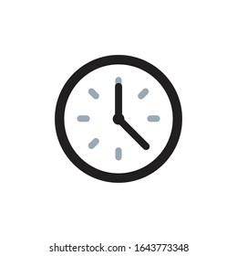 Clock Icon for Graphic Design Projects