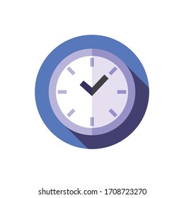 Icono de reloj para proyectos de diseño gráfico