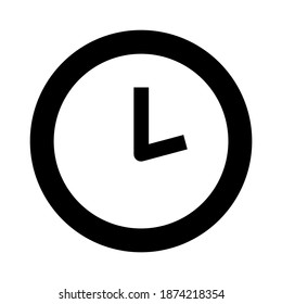 Clock Icon for Graphic Design Projects