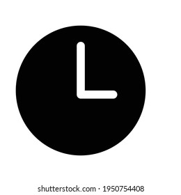 Clock Icon for Graphic Design Projects