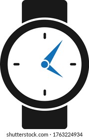 Clock icon, hand clock icon vector illustration