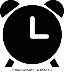 The clock icon has a white background.