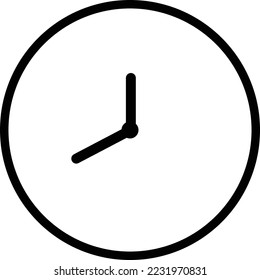 icono de reloj para aplicaciones de pantallas domésticas