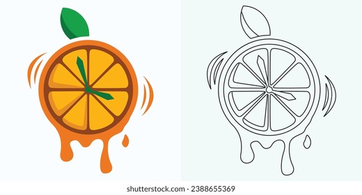 Ilustración de icono de reloj en estilo plano. Ver ilustración de vector facial en fondo aislado. El concepto de negocio de señales de alarma de tiempo.