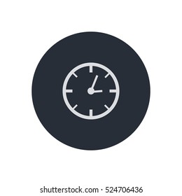 clock icon illustration isolated vector, can be used for web and mobile design