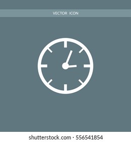 clock icon illustration isolated vector, can be used for web and mobile design.