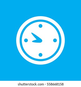 clock icon illustration isolated vector sign symbol