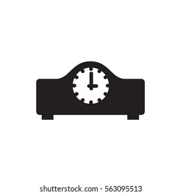 clock icon illustration isolated vector sign symbol