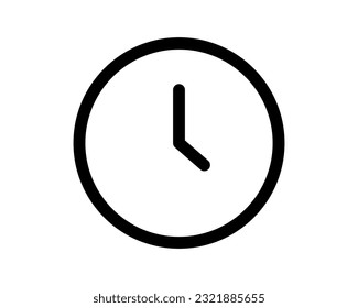 clock icon, clock illustrations, vectors, vector images, symbol,clock symbol black and white