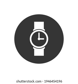 Clock icon isolated on white background. Vector