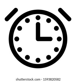 clock icon isolated sign symbol vector illustration - high quality black style vector icons
