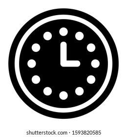 clock icon isolated sign symbol vector illustration - high quality black style vector icons
