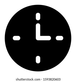 clock icon isolated sign symbol vector illustration - high quality black style vector icons
