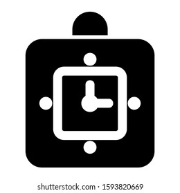 clock icon isolated sign symbol vector illustration - high quality black style vector icons
