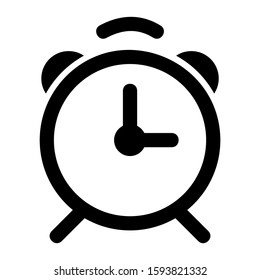 clock icon isolated sign symbol vector illustration - high quality black style vector icons
