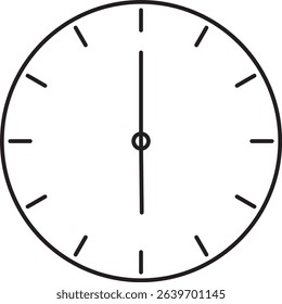 clock icon. clock line icon. vektor