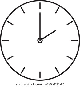 clock icon. clock line icon. vektor